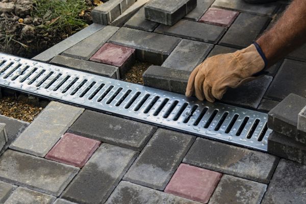 Patio Drain Installation in Springfield