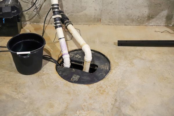 Basement Drainage Installation in Springfield