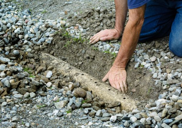French Ditch Installation in Springfield